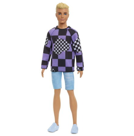 Barbie Ken Fashionista Doll Checkered Hearts