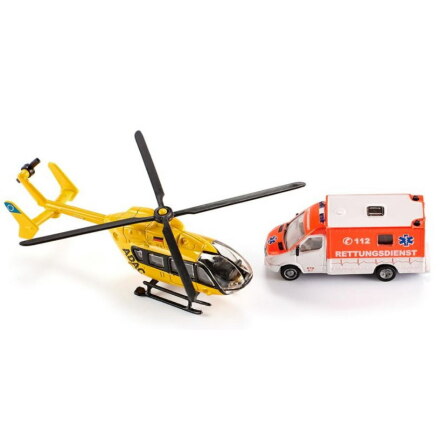 Siku Räddningstjänstfordon, Ambulans & Helikopter