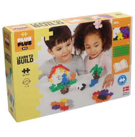 Plus-Plus BIG Learn To Build, 60 delar