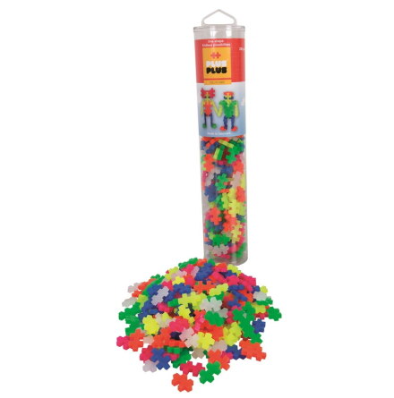 Plus-Plus Neon Frgmix, 240 delar