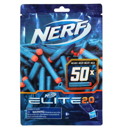 Nerf N-Strike Elite 2.0 Dart Refill, 50-pack