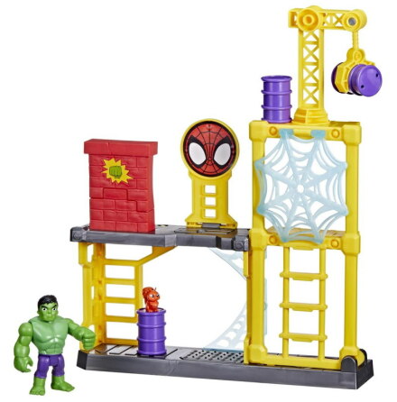 Spidey and his Amazing Friends Hulk Deconstruction Playset 