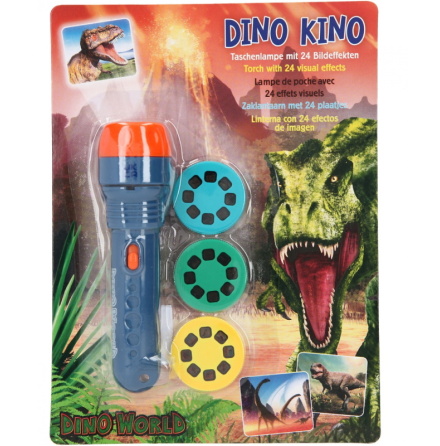 Dino World Ficklampa med Visuell Effekt