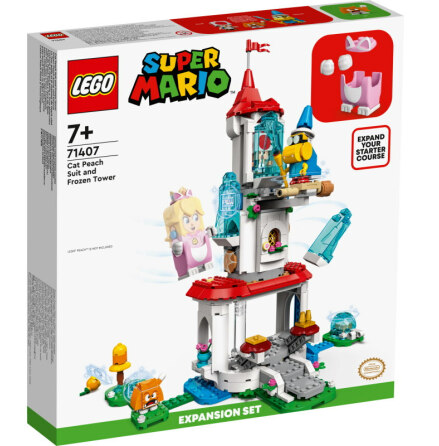 Lego Super Mario Cat Peachs dräkt och frusna torn - Expansionsset