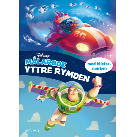 Mlarbok Disney Mix, Yttre Rymden