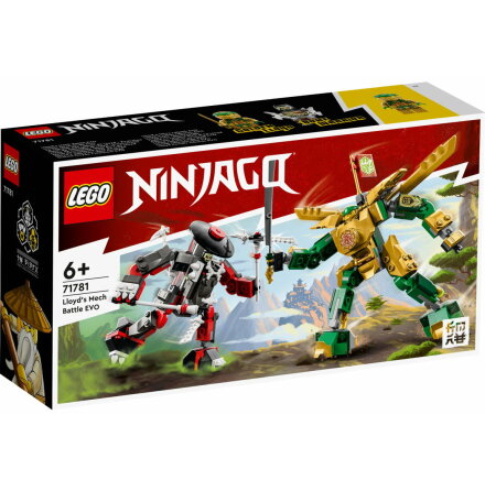 Lego Ninjago Lloyds robotstrid EVO
