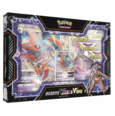 Pokmon Deoxys VMax & VStar Battle Box