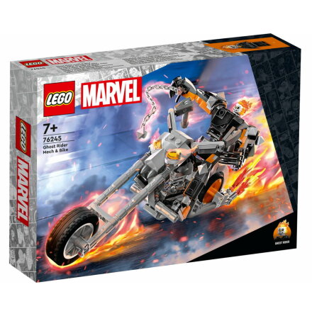 Lego Super Heroes Ghost Rider robot och cykel