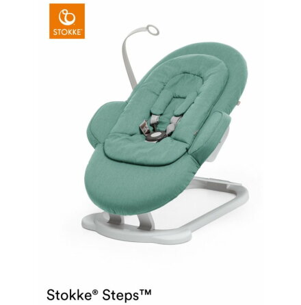 Stokke Steps Bouncer babysitter, Cool Jade