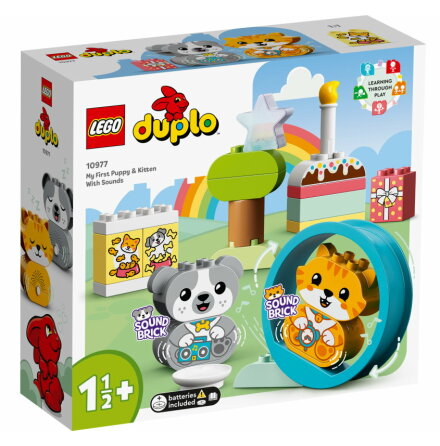 Lego Duplo Min frsta hundvalp & kattunge med ljud