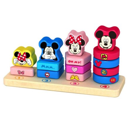 Disney Wood Mickey Counting Stacker