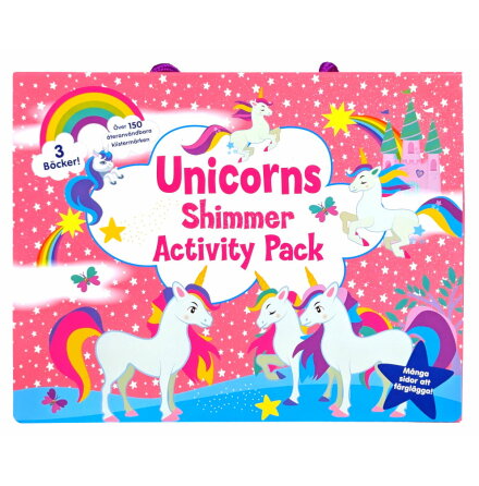 Unicorn Shimmer Activity Pack