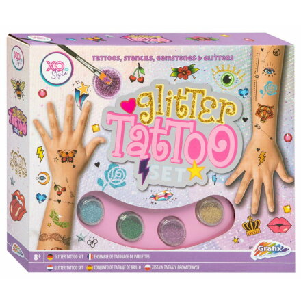 Glitter Tattoo Set