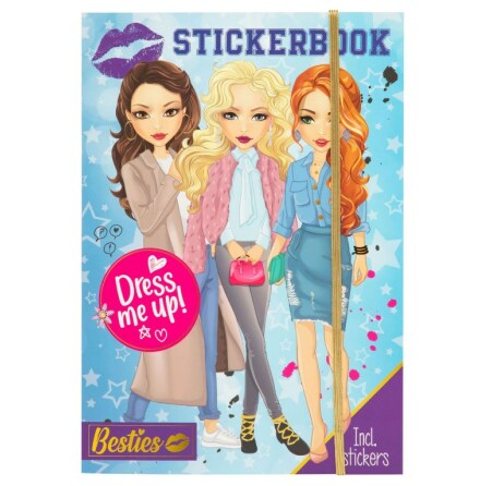 Besties Stickerbok Dress me Up