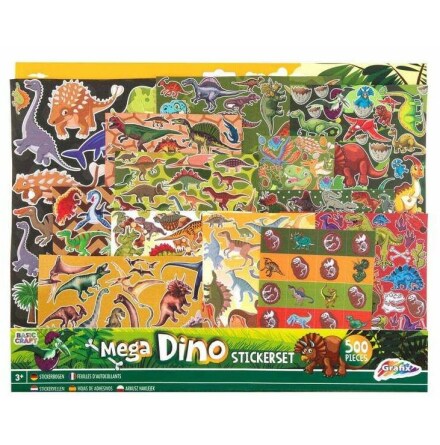 Mega Sticker Set Dino, Grafix