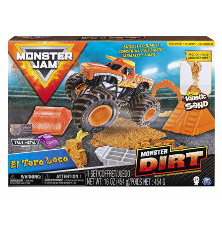 Monster Jam Dirt Playset Deluxe, El Toro Loco