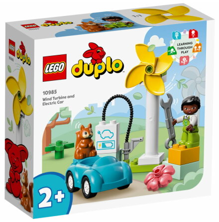 Lego Duplo Vindkraftverk och elbil