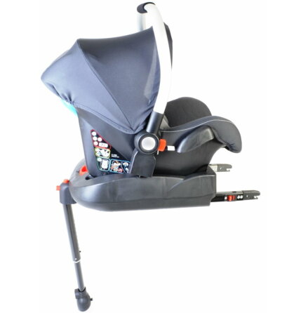 2ME Babyskydd Monza inkl. ISOFIX Bas, Svart