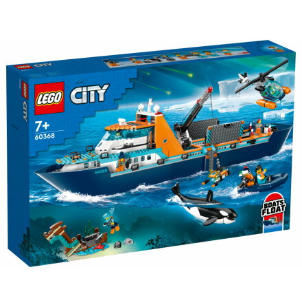 Lego City Polarutforskare och skepp
