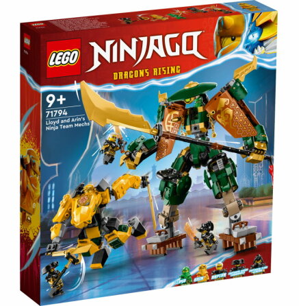 Lego Ninjago Lloyds och Arins ninjarobotar