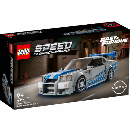 Lego Speed Champions 2 Fast 2 Furious Nissan Skyline GT-R (R34)