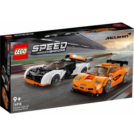 Lego Speed Champions McLaren Solus GT & McLaren F1 LM