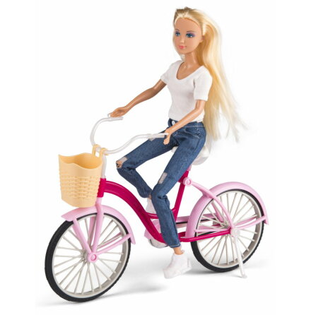Judith docka med cykel
