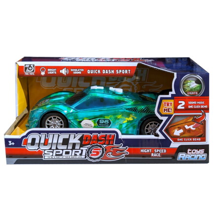 Bil Racing Quick Dash, 20cm, Sorterade Frger