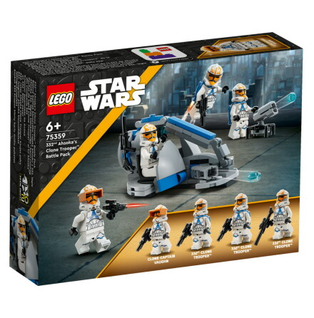 Lego Star Wars 332nd Ahsoka's Clone Trooper Battle Pack