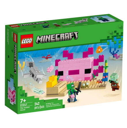 Lego Minecraft Axolotlhuset