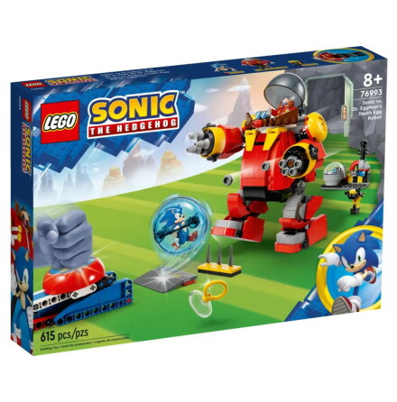 Lego Sonic The Hedgehog Sonic mot Dr. Eggmans ddsggsrobot