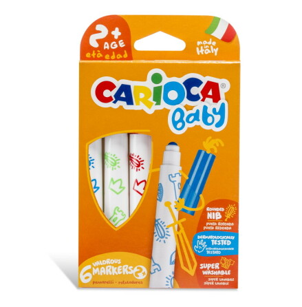 Carioca Baby Tuschpennor, 6st