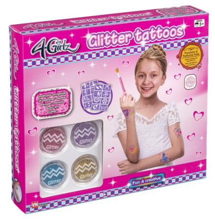 4-Girlz Glitter Tatueringar