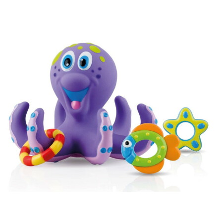 Nuby Octopus Bath Time Toss 18m+