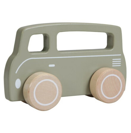 Little Dutch Wooden Toy Van, Olive