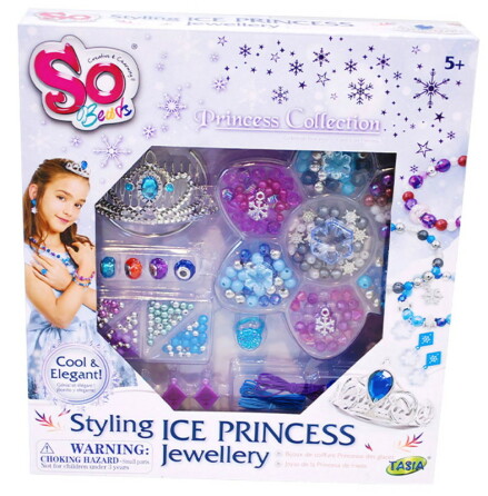 So Beads Prlset Ice Princess med Diadem