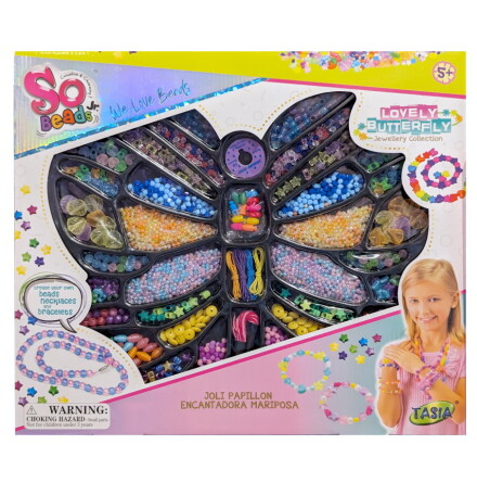 So Beads Lovely Butterfly Pärlset