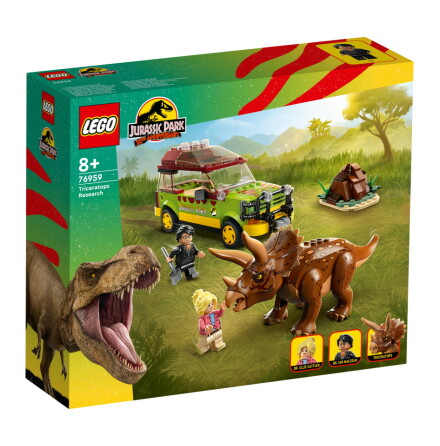 Lego Jurassic World Triceratopsforskning