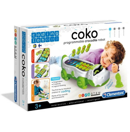 Coko Programmerbar Krokodil Robot, Clementoni