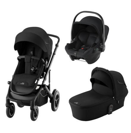 Britax Smile 5Z Duovagn inkl Baby-Safe CORE, Space Black