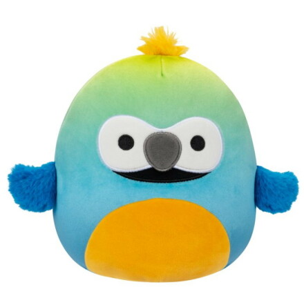 Squishmallows 19 cm P17 Baptise Blue/Yellow Macaw
