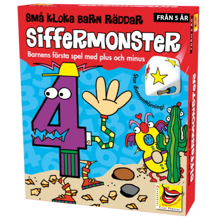 Sm Kloka Barn Rddar Siffermonster