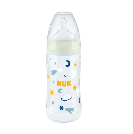 NUK First Choice+ Nappflaska 300 ml Night & Day, Night