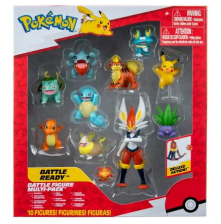 Pokmon Battle Figure Multi Pack,10st