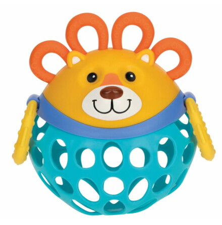 Nuby Silly Shaker Rattle Toy, Lion