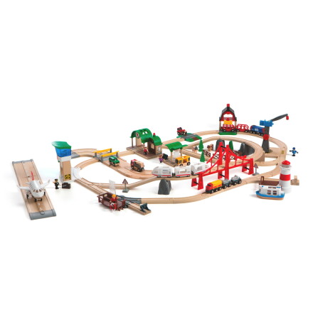 Brio World Deluxe Jrnvgsset