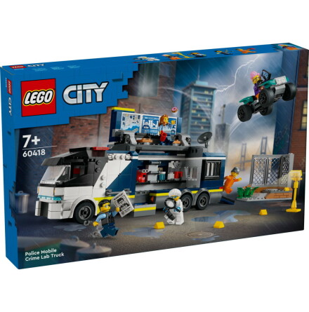 Lego City Polisens mobila laboratoriebil