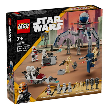 Lego Star Wars Clone Trooper & Battle Droid Battle Pack