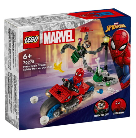 Lego Super Heroes Motorcykeljakt- Spider-Man mot Doc Ock