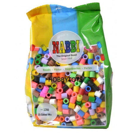 Nabbi Jumboprlor 10mm, Standard Mix, 1200st